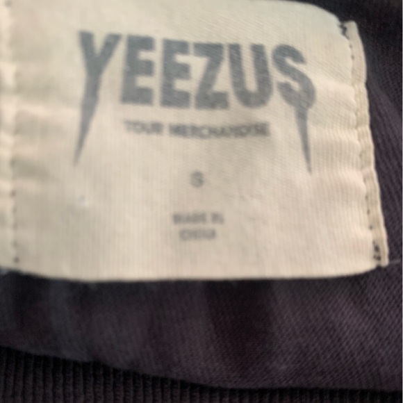 Kanye West Yeezus x Pacsun Collab Concert Tour Small Shirt Native Skull SZ S - Picture 4 of 4